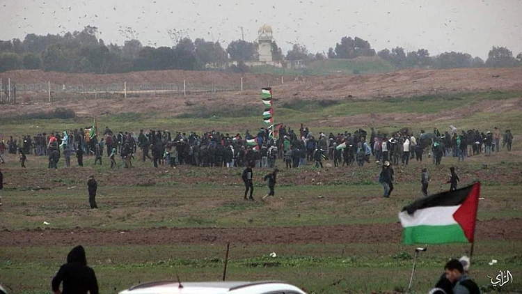 הפגנות בעזה