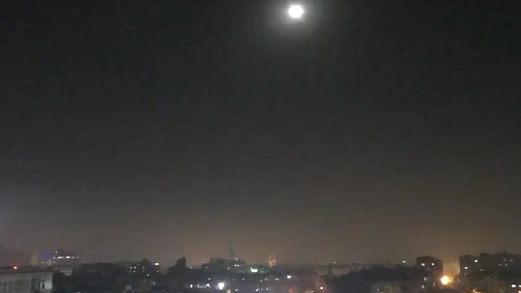 יירוט טילים בשמי דמשק