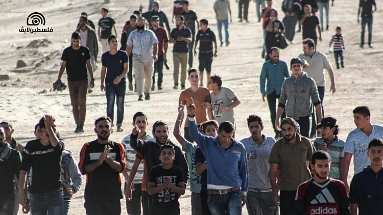 הפגנת המשט ה-14 ברצועת עזה, מול זיקים