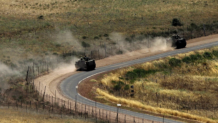 כוחות צה"ל מסיירים על גבול סוריה