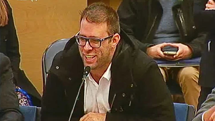 אורן חזן בדיון בוועדת החינוך של הכנסת