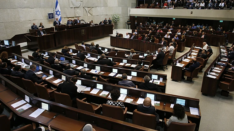 מליאת הכנסת בפתח מושב החורף