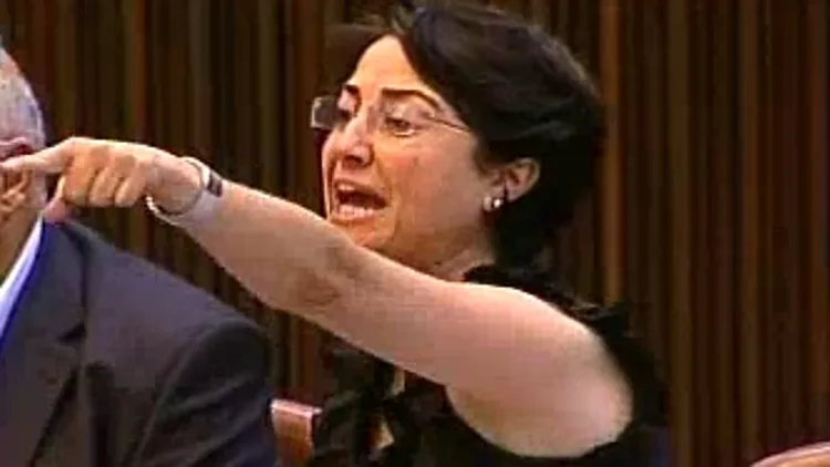 חברת הכנסת חנין זועבי מתפרצת