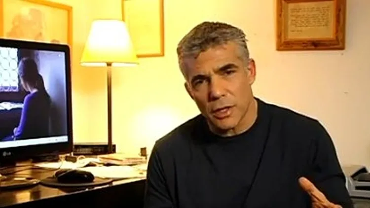 יאיר לפיד, מתוך סרטון למתנדבים