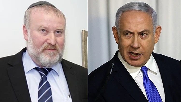 נתניהו ומנדלבליט (לע"מ, רויטרס)