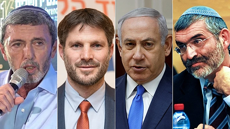 פרץ, נתניהו, סמוטריץ ובן ארי