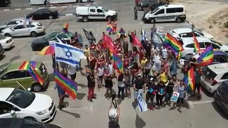 הכנות למצעד הגאווה בירושלים