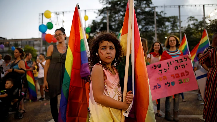 מחאת הלהט"ב בכיכר רבין