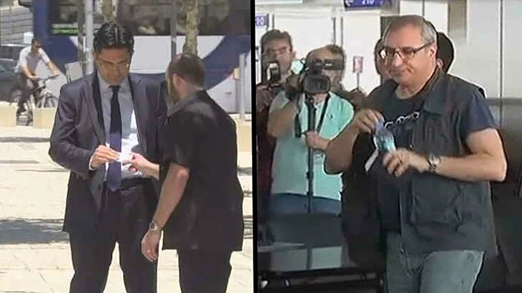 שגריר ישראל בטורקיה, איתן נאה וסגן השגריר הטורקי