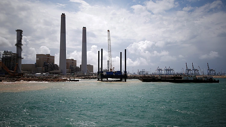 עבודות להקמת הנמל החדש באשדוד