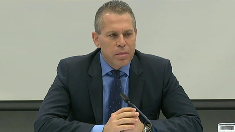 השר לבטחון פנים גלעד ארדן במהלך מסיבת עיתונאים על מדיניות הקנאביס