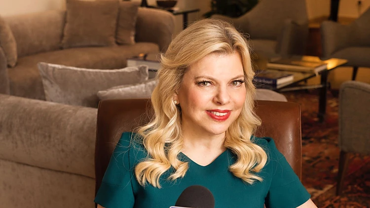 שרה נתניהו בראיון לניקול ראידמן