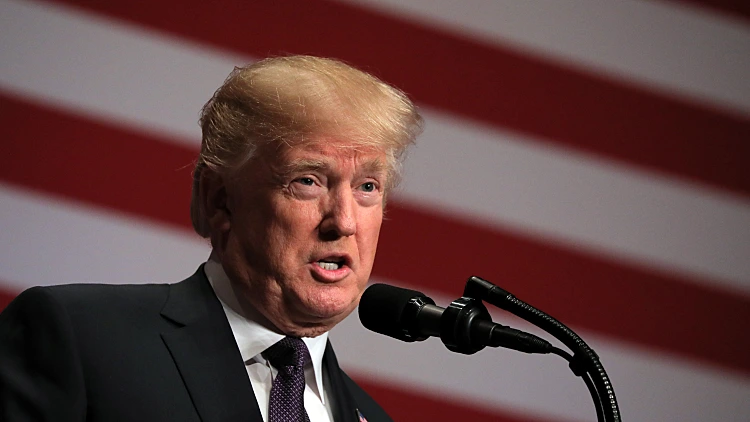 דונלד טראמפ בנאום מדיניות הביטחון הלאומי