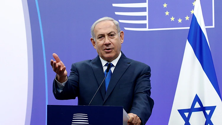 ראש הממשלה בנינמין נתניהו בפגישה עם שרת החוץ של האיחוד האירופי, פדריקה מוגריני,