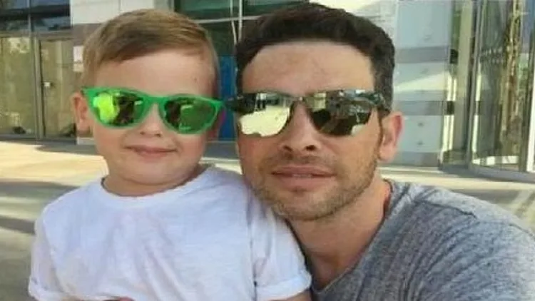 אמיר פיי גוטמן עם בנו