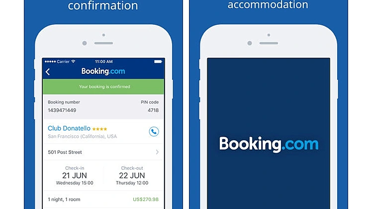 אפליקציית booking.com בוקינג.קום