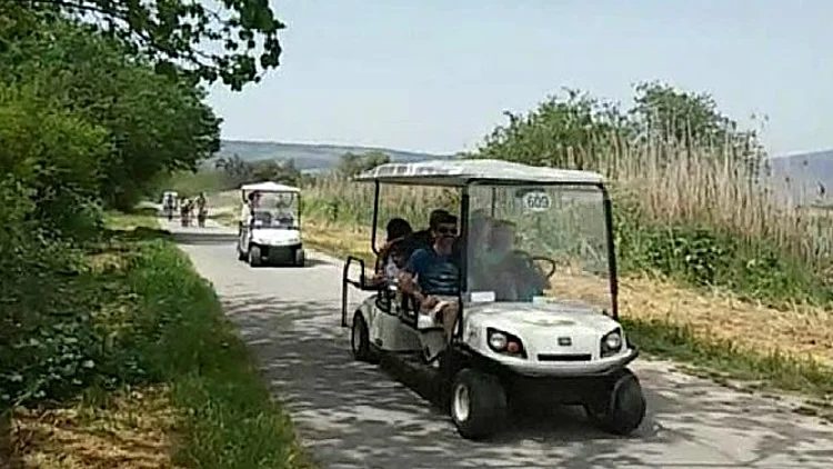 מטיילים באגמון החולה