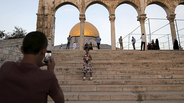 העלייה למסגד אל-אקצא בירושלים