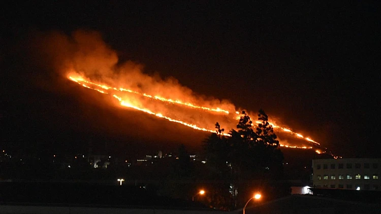 שריפה שפרצה בכרמיאל