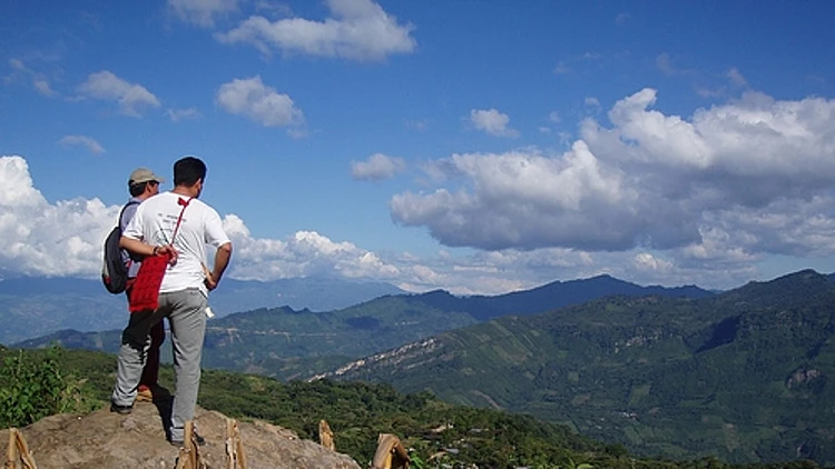 נוף של דרום אמריקה