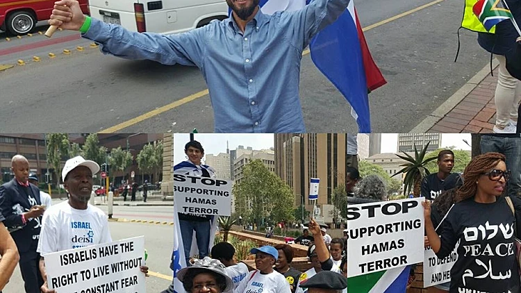 מוחמד כעביה, מדריך בתנועת "אחריי" ופעיל הסברה