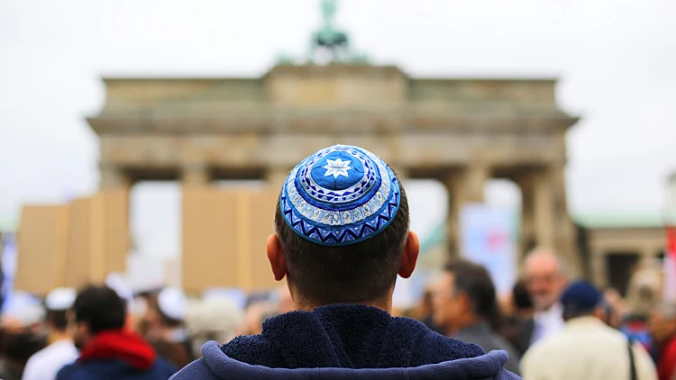 עצרת נגד האנטישמיות בגרמניה