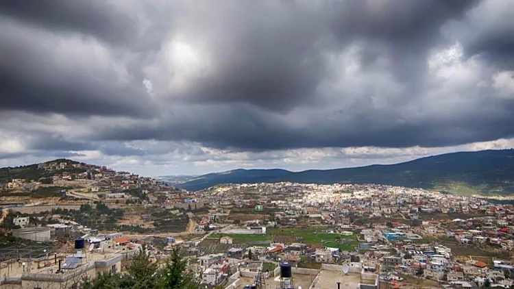 חורף בכפר הדרוזי בית ג'ן