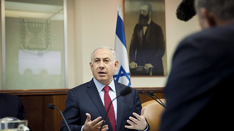 ראש הממשלה בנימין נתניהו בישיבת ממשלה