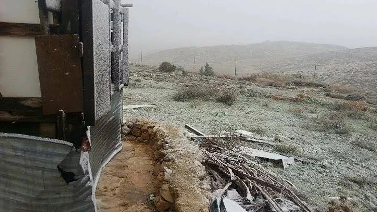 שלג בגוש עציון