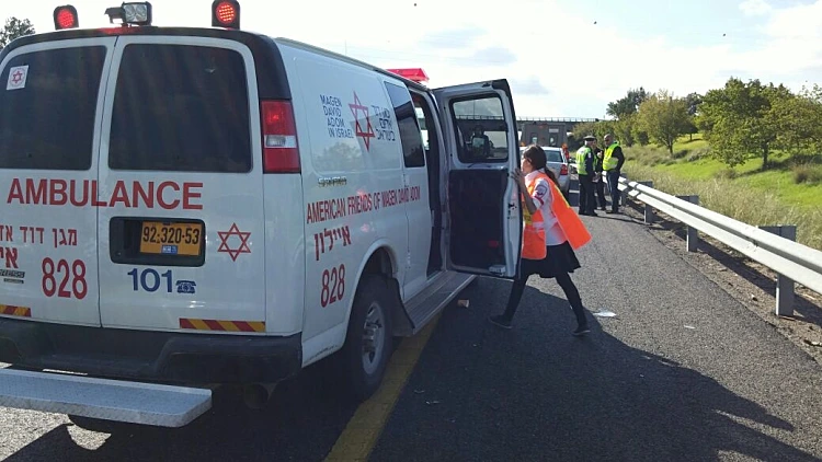 אלמבונס - תאונת הדרכים בכביש 6