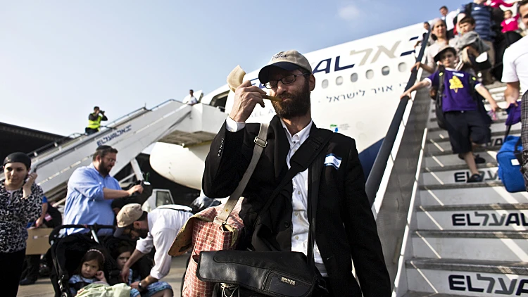 עולים מצפון אמריקה לישראל בנמל התעופה בן גוריון