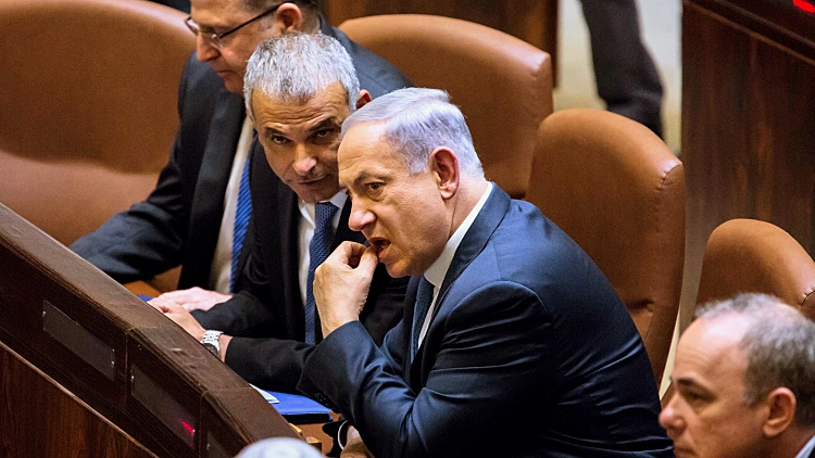 ראש הממשלה נתניהו ושר האוצר כחלון