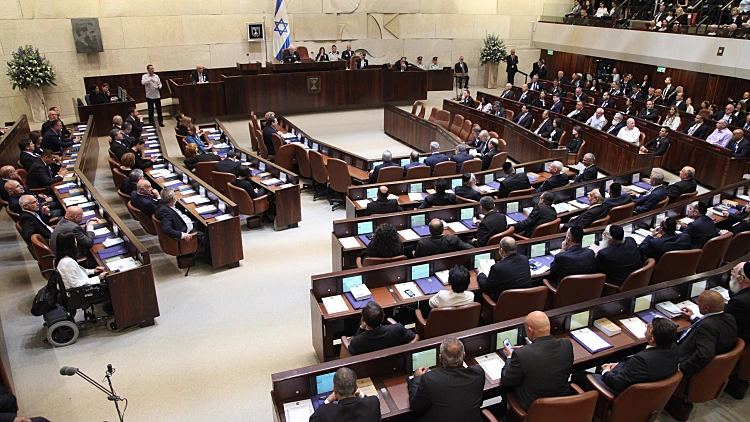 מליאת הכנסת בהשבעת הכנסת ה-20