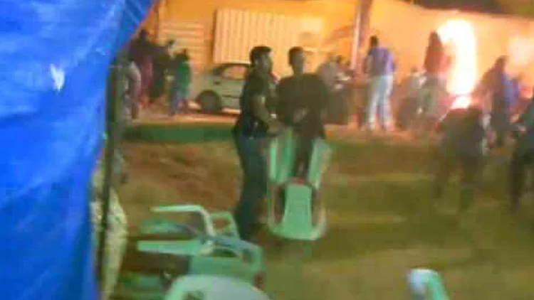 תיעוד: חתונה בג'סר א-זרקא הפכה לשדה קרב | חדשות 13