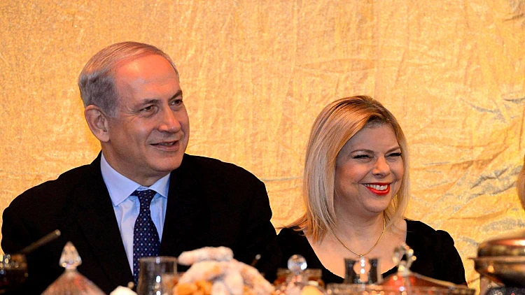 ראש הממשלה נתניהו ורעייתו בחגיגות המימונה באור עקיבא