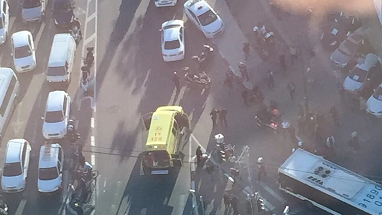 פיגוע דקירה בתל אביב