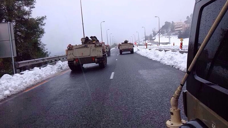 נגמ"שים בדרך לירושלים לבנייני האומה