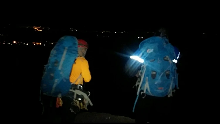 חילוץ מטטילים משיטפון בנחל אוג