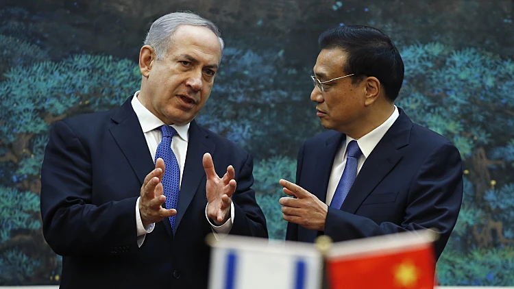 ראש הממשלה בנימין נתניהו בביקור בסין עם ראש הממשלה הסיני