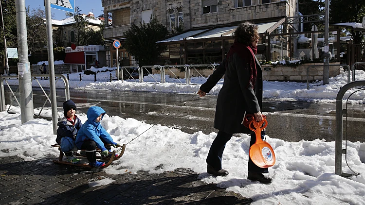 שלג בירושלים