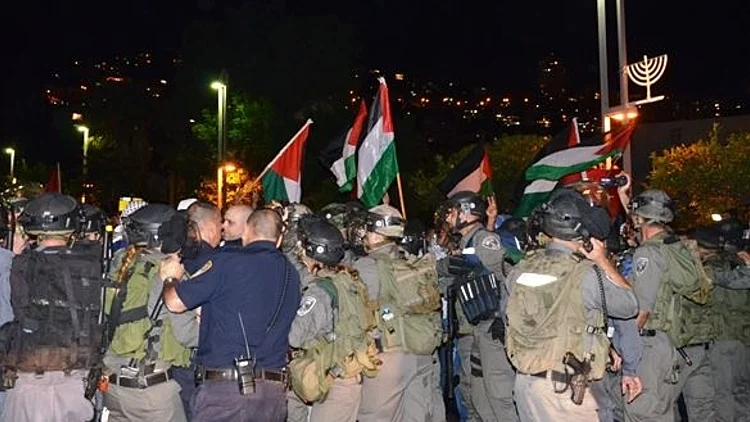 הפגנה נגד תכנית פרוואר בחיפה