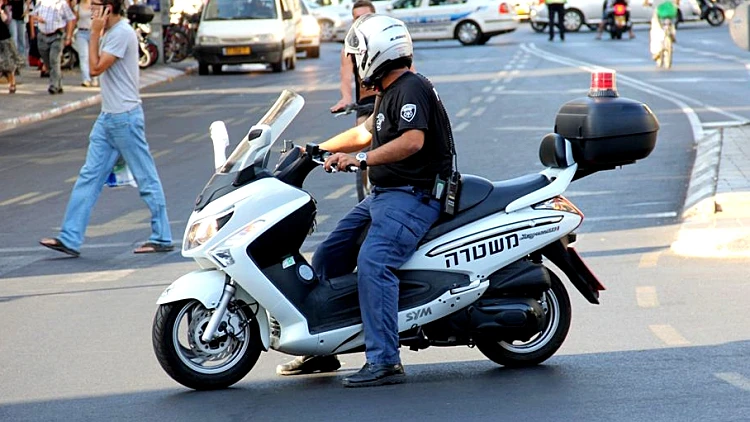 אופנוע משטרתי