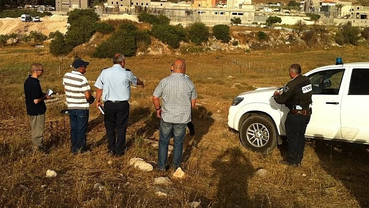 זירת הרצח ליד עילוט