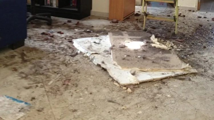 פגיעה ישירה בבית בדרום