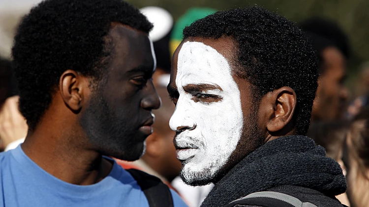 הפגנת בני העדה האתיופית בירושלים