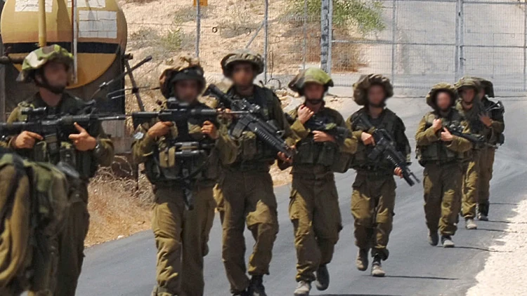 חיילים בגבול רצועת עזה