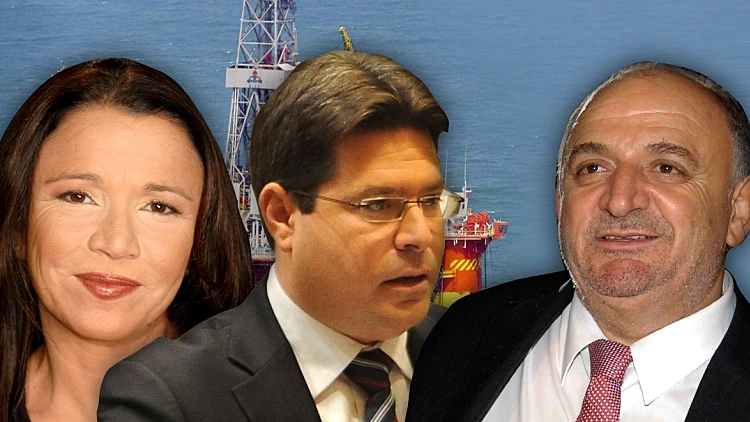 יצחק תשובה, שלי יחימוביץ' ואופיר אקוניס נלחמים על הגז