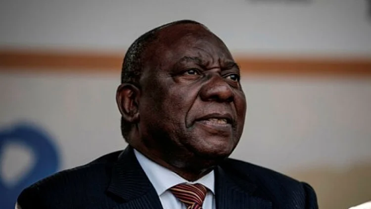 נשיא דרום אפריקה סיריל רמפוזה