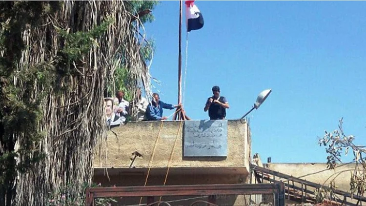 כוחות צבא אסד במחוז דרעא