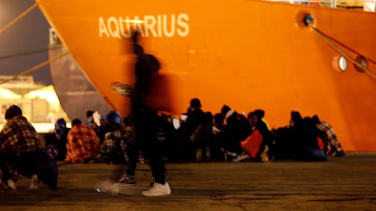 ספינת הפליטים "אקווריוס" ,רויטרס